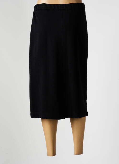 Fustă midi negru FASHION COLLECTION femeie