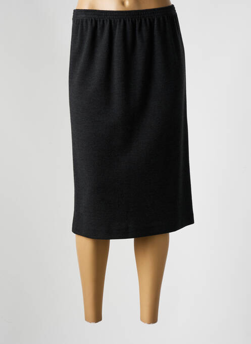 Fustă midi gri GEVANA femeie