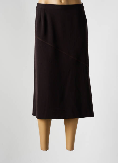 Fustă midi maro GEVANA femeie