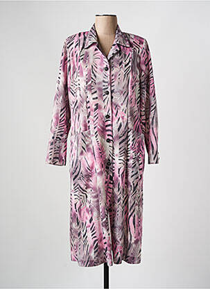 Rochie midi mâneci lungi mâneci lungi violet GEVANA femeie