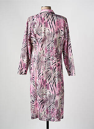 Rochie midi mâneci lungi mâneci lungi violet GEVANA femeie