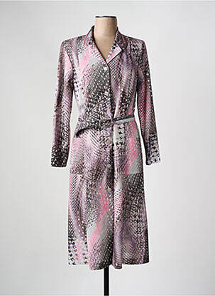 Rochie midi roz GEVANA femeie