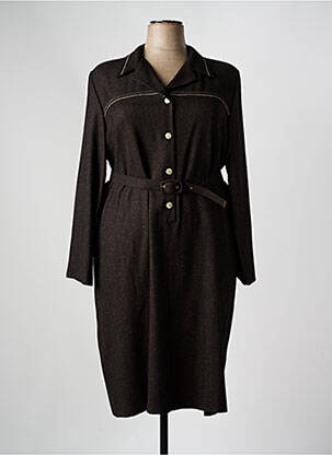 Rochie midi gri GEVANA femeie