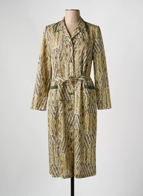 Rochie midi galben GEVANA femeie