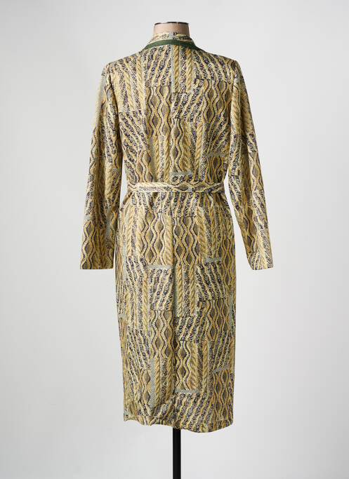 Rochie midi galben GEVANA femeie