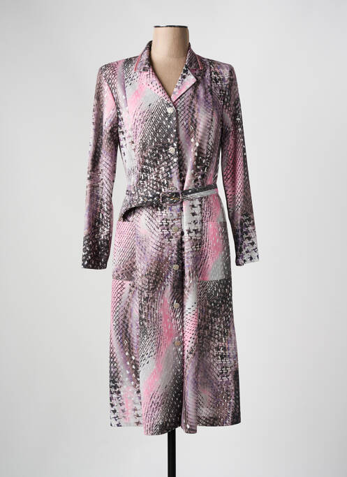 Rochie midi roz GEVANA femeie