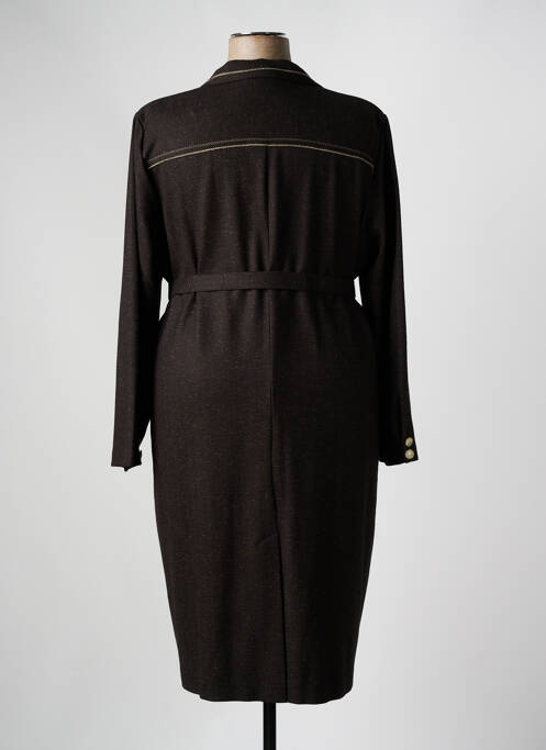 Rochie midi gri GEVANA femeie