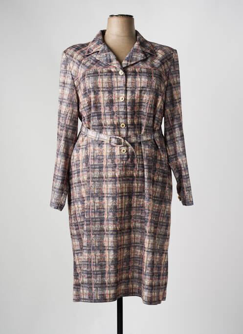 Rochie midi bej GEVANA femeie