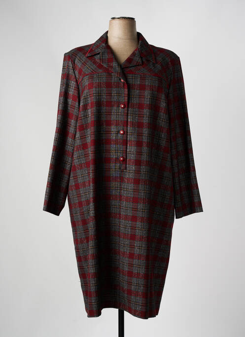 Rochie midi roșu GEVANA femeie