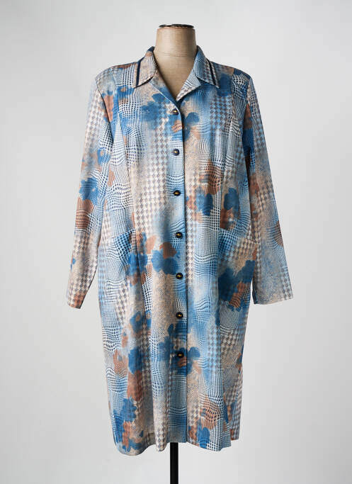 Rochie midi albastru GEVANA femeie