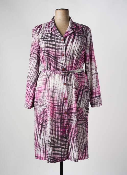 Rochie midi violet GEVANA femeie