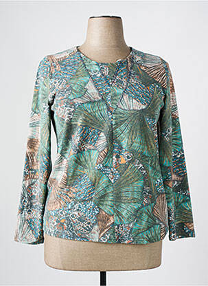 Top verde GEVANA femeie