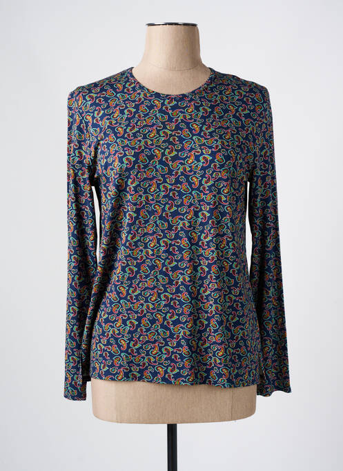 Top albastru GEVANA femeie