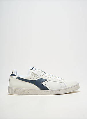 Adidași material neted vârf rotund alb DIADORA bărbat