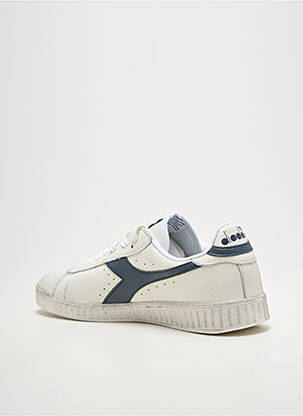 Adidași material neted vârf rotund alb DIADORA bărbat