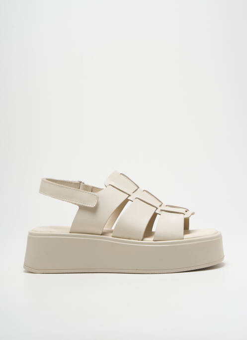 Sandale/Pantofi decupați bej VAGABOND femeie