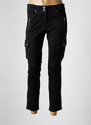 Pantalon 7/8 elasticitate mărime normală negru MERI & ESCA femeie