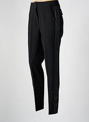 Pantalon slim elasticitate mărime normală negru GREGORY PAT femeie