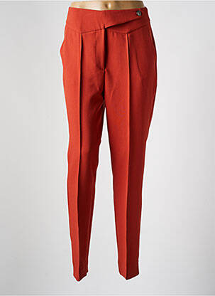 Pantalon slim portocaliu GREGORY PAT femeie