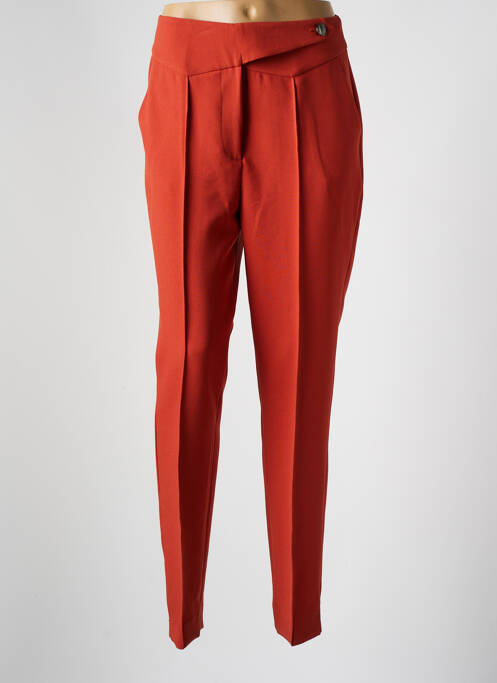 Pantalon slim portocaliu GREGORY PAT femeie