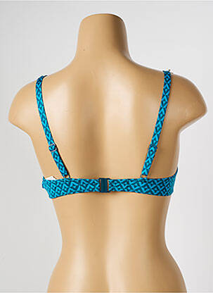 Sutien de costum de baie elasticitate top sutien modelat albastru SIMONE PERELE femeie
