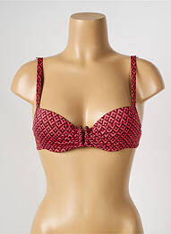 Sutien de costum de baie elasticitate top sutien modelat roșu SIMONE PERELE femme