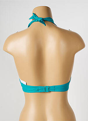 Sutien de costum de baie elasticitate top triunghiuri verde SIMONE PERELE femeie