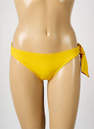Chiloți de baie galben AUBADE femeie