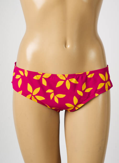 Chiloți de baie roz AUBADE femeie