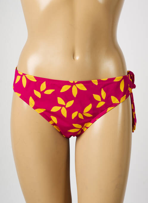 Chiloți de baie roz AUBADE femeie