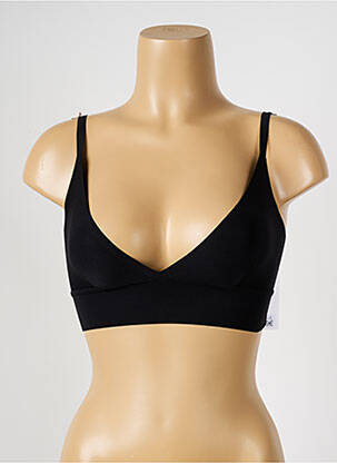 Sutien efect material satinat sutiene negru CHANTELLE femeie