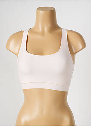 Sutien efect material satinat sutiene roz CHANTELLE femeie