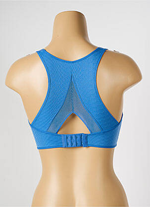 Sutien efect material satinat sutiene albastru PASSIONATA femeie