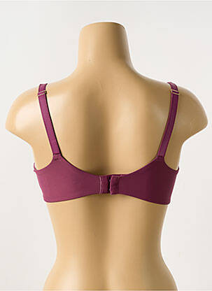 Sutien efect material satinat top sutien modelat violet CHANTELLE femeie