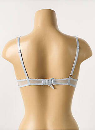 Sutien efect material satinat top sutien push-up gri PASSIONATA femeie