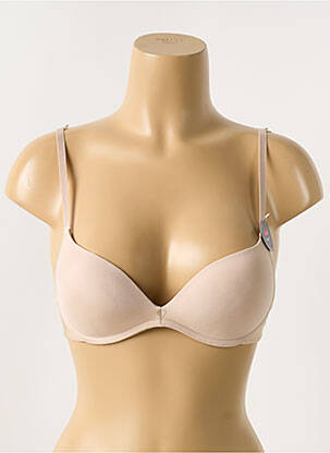 Sutien fără armatură top sutien push-up piele PASSIONATA femeie