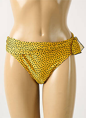 Chiloți de baie galben ANTIGEL femeie