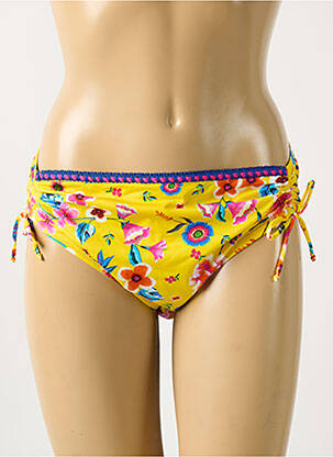 Chiloți de baie galben ANTIGEL femeie