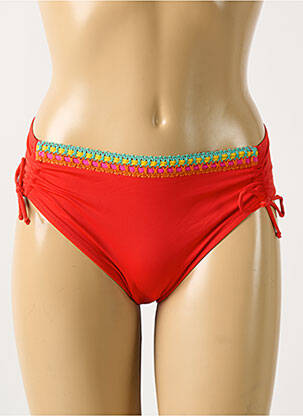 Chiloți de baie roșu ANTIGEL femeie