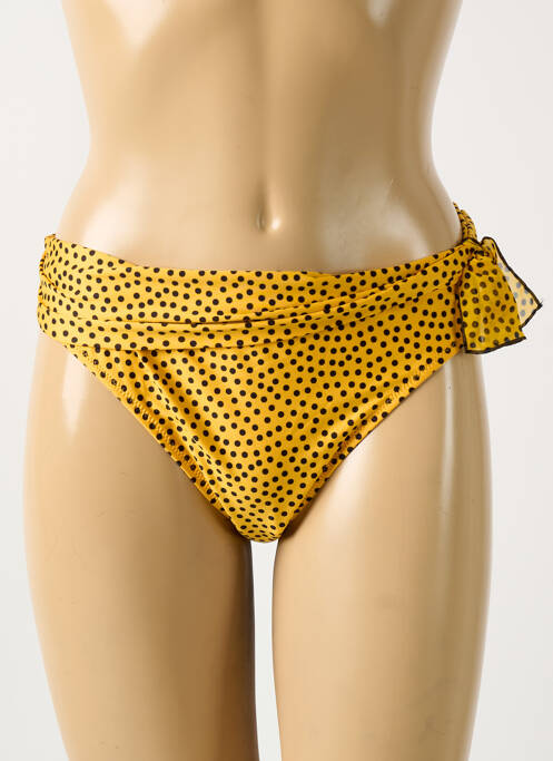 Chiloți de baie galben ANTIGEL femeie