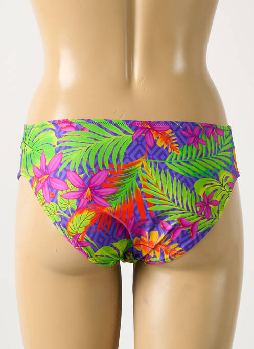 Chiloți de baie violet ANTIGEL femeie