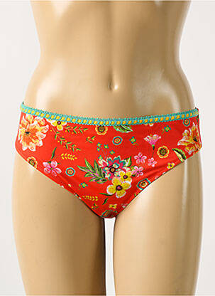 Chiloți de baie roșu ANTIGEL femeie