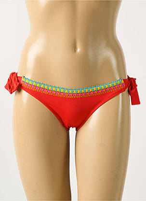 Chiloți de baie roșu ANTIGEL femeie