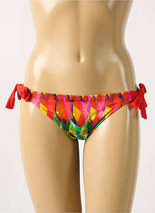 Chiloți de baie roșu ANTIGEL femeie