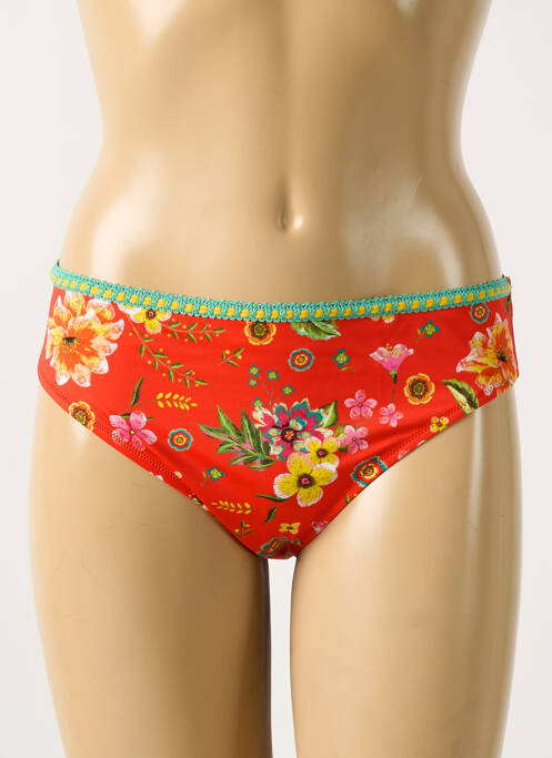 Chiloți de baie roșu ANTIGEL femeie