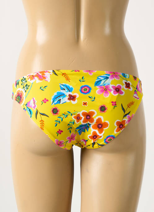 Chiloți de baie galben ANTIGEL femeie