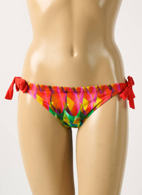 Chiloți de baie roșu ANTIGEL femeie