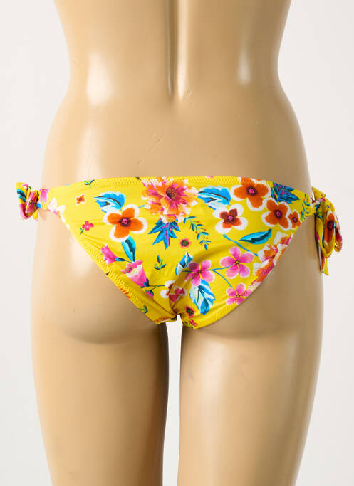 Chiloți de baie galben ANTIGEL femeie