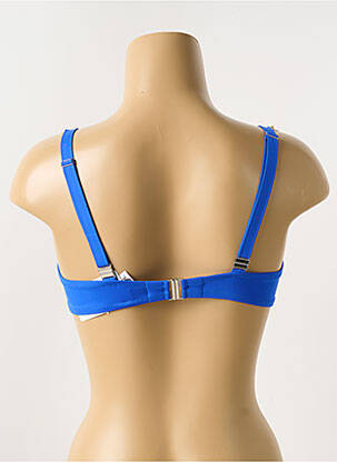 Sutien de costum de baie elasticitate albastru ANTIGEL femeie