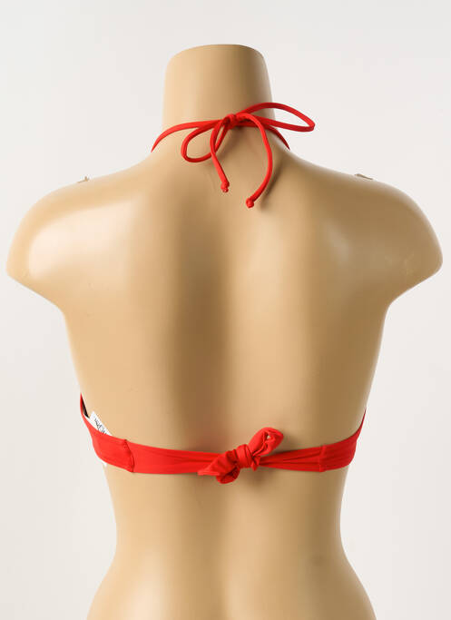 Sutien de costum de baie roșu ANTIGEL femeie